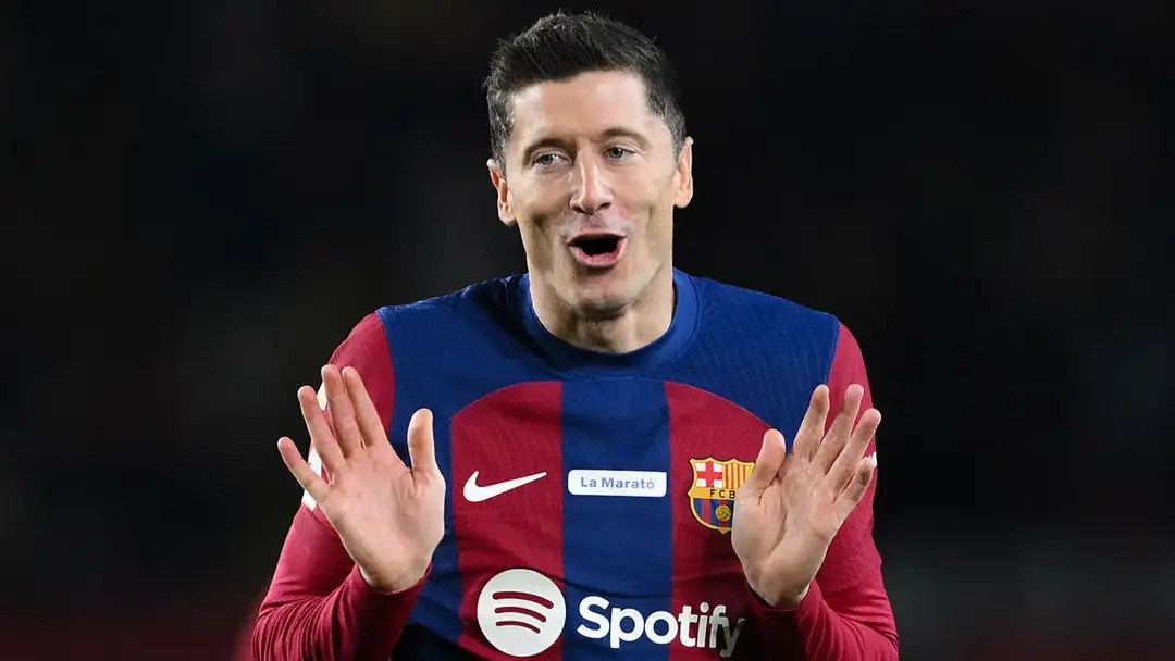 Bintang Barcelona Robert Lewandowski Susul Lionel Messi Ke MLS