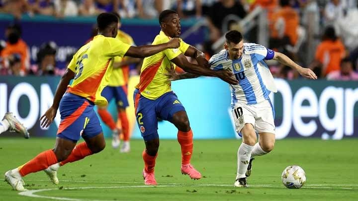 Hasil Copa America 2024: Argentina vs Kolombia, Babak Pertama Poin 0-0