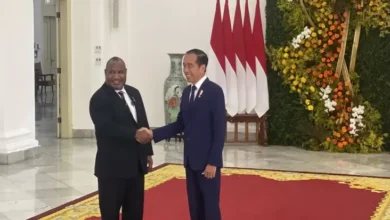 Presiden Jokowi Terima Kunjungan PM Papua Nugini pada area Istana Bogor