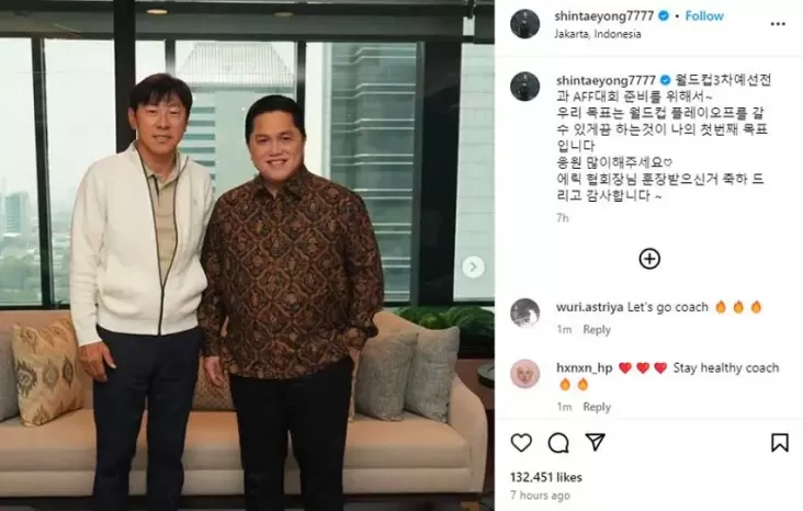 Hal ini Target Utama Shin Tae-yong untuk Timnas Indonesia di area area Kualifikasi Piala Global 2026