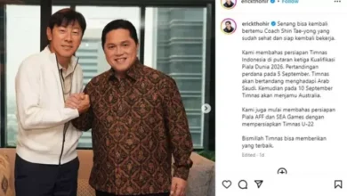 Setelah Berkumpul Erick Thohir, Begini Keamanan Shin Tae-yong