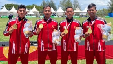 Tim Putra Rugby Aceh Raih Emas PON 2024, Empat Atlet Anggota Polda Aceh