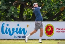 Aaron Wilkin masih kuasai pucuk klasemen Mandiri Indonesia Open 2024