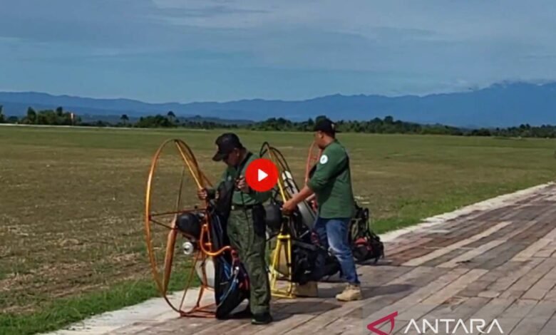 Paramotor – Aceh serta juga Jabar raih emas paramotor PON XXI