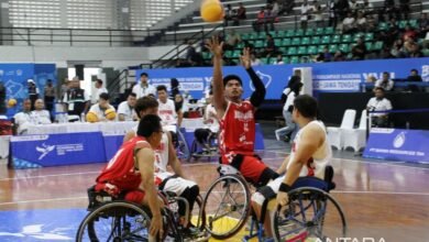 Tim basket kursi roda Indonesia bersiap menuju Asean Para Games 2025