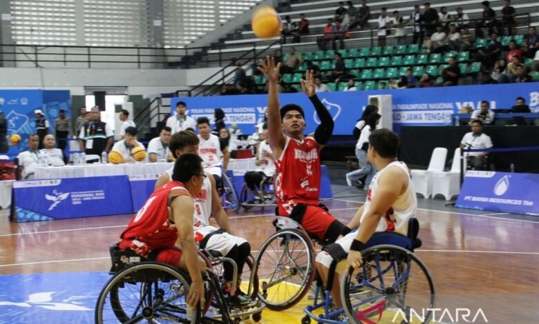 Tim basket kursi roda Indonesia bersiap menuju Asean Para Games 2025